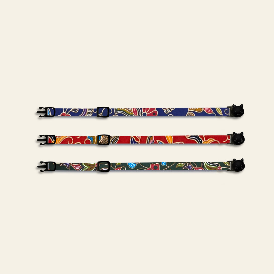 Batik Basic Cat Collar