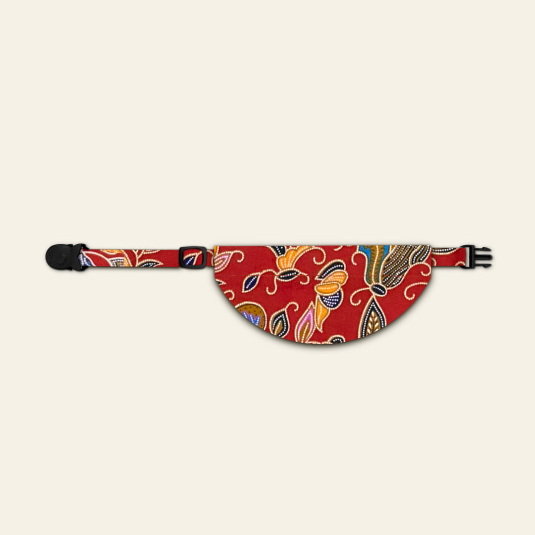 Singapore Airlines Red (Chief Stewardess) Half Circle Bandana