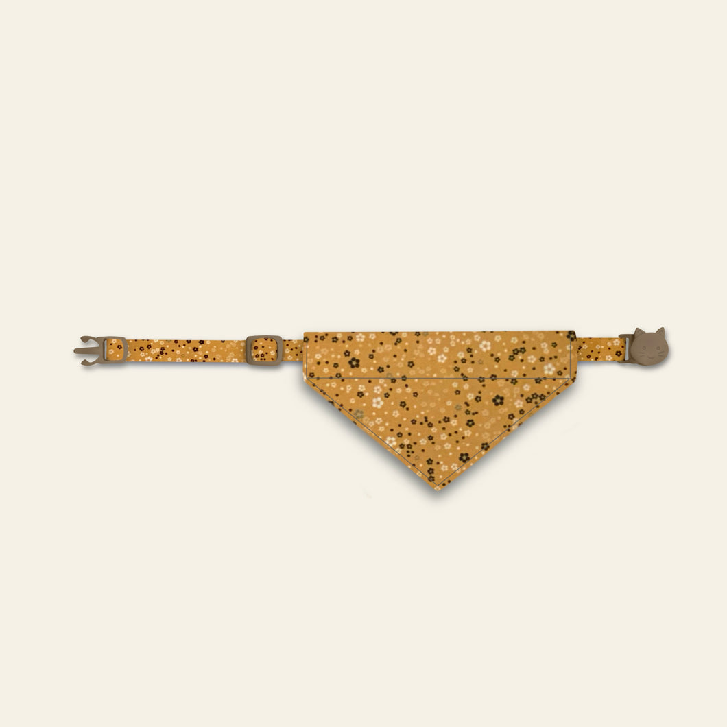 Floral Mustard Oliver Hills Bandana