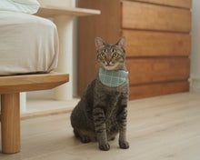 Load image into Gallery viewer, Half Moon Bandana Cat Collar
