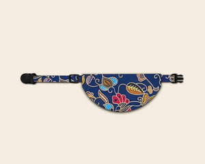 Singapore Airlines Blue (Flight Stewardess) Half Circle Bandana