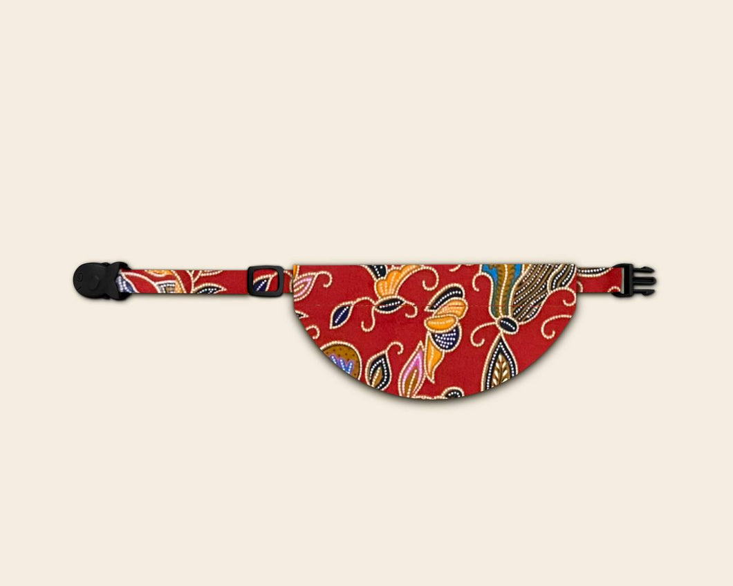 Singapore Airlines Red (Chief Stewardess) Half Circle Bandana