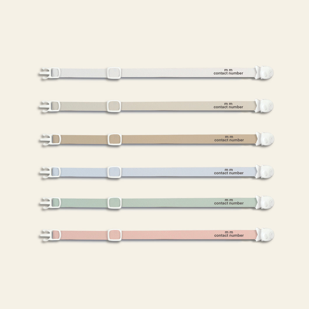 Basic Soft Leather Cat Collar