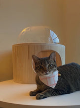 Load image into Gallery viewer, Pink Grid Bandana Collar
