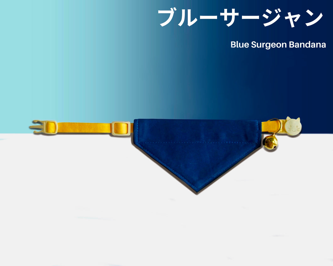 Surgeon Blue Bandana Collar (Tribe)