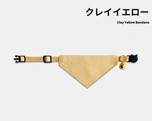 Clay Yellow Bandana Collar